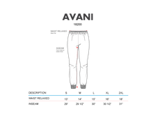 Load image into Gallery viewer, Avani 'AVANI' Black Joggers