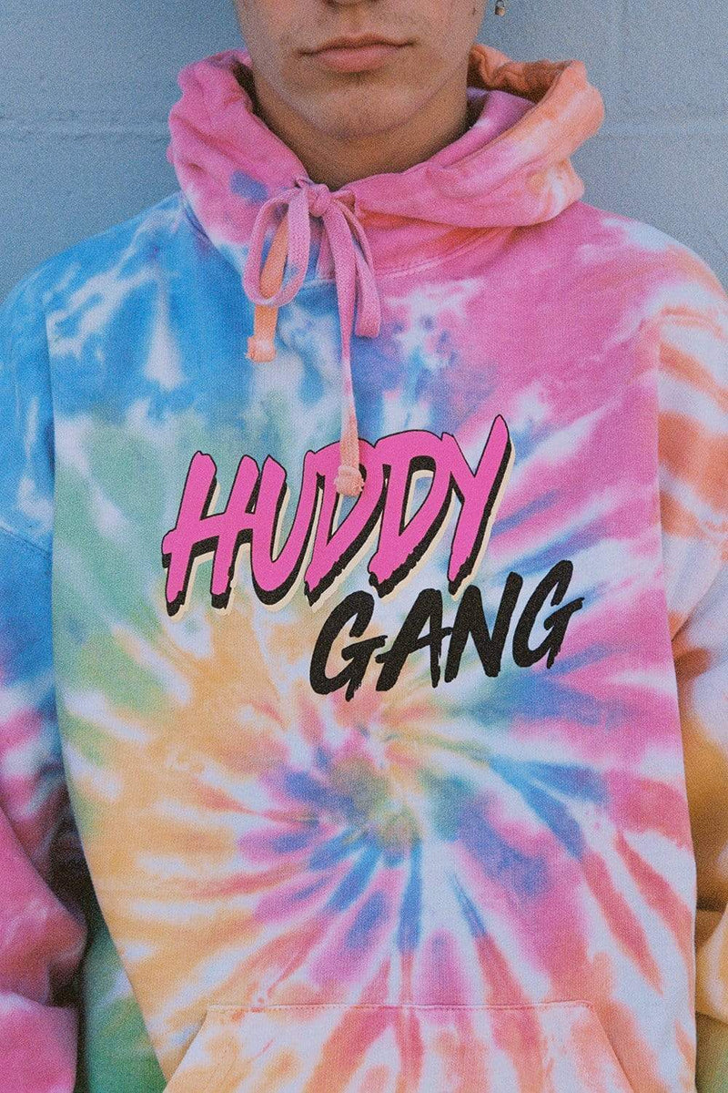 Chase Hudson HUDDYGANG Tie Dye Hoodie thesill2bn