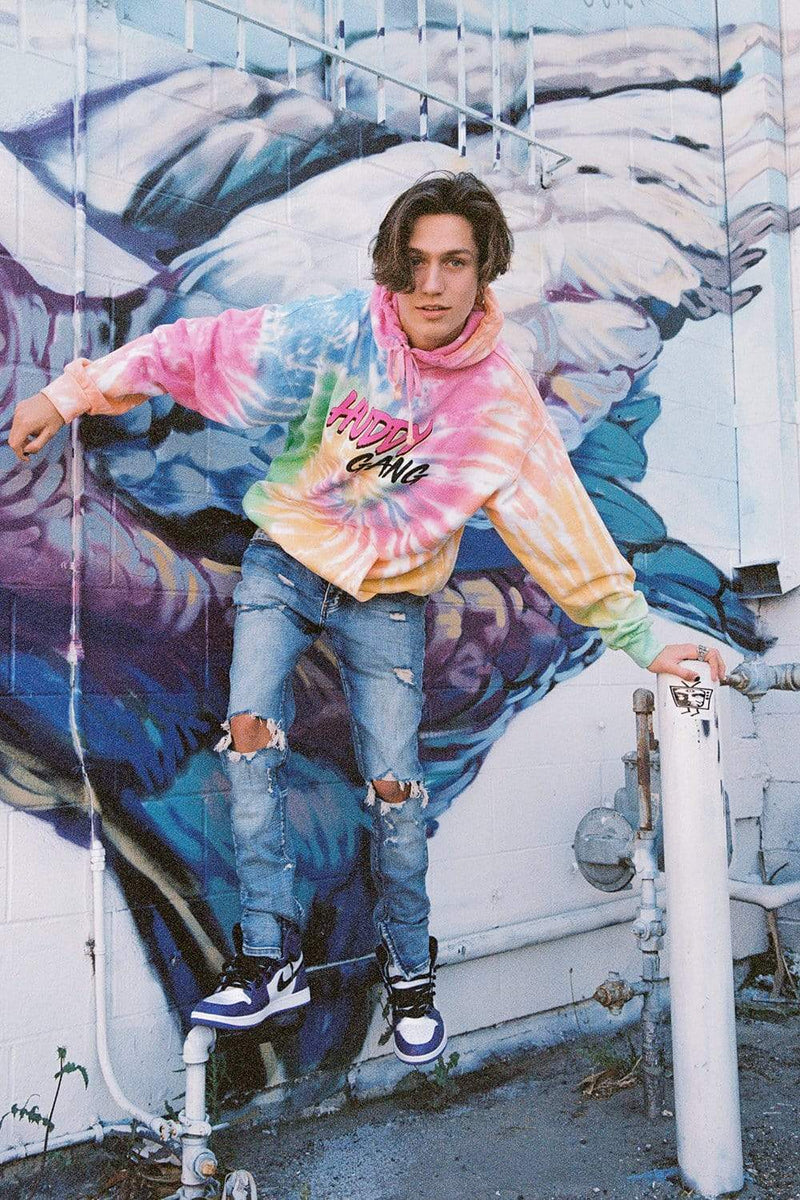 Chase Hudson HUDDYGANG Tie Dye Hoodie thesill2bn