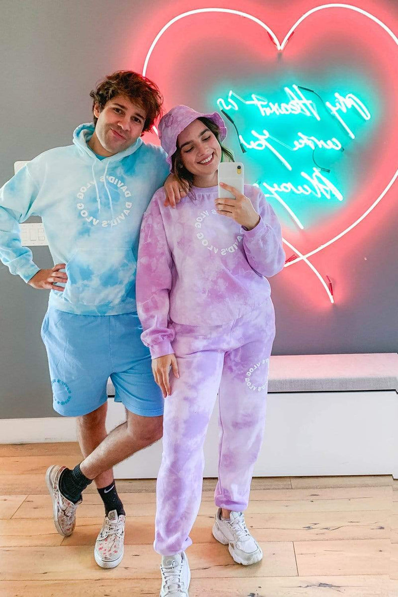 Tie dye david dobrik hoodie new arrivals