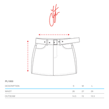 Load image into Gallery viewer, Wells Denim Skirt