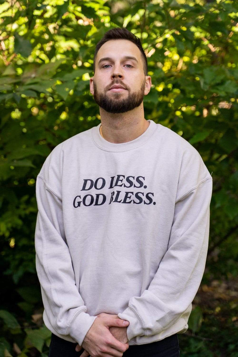 Trey Kennedy Do Less God Bless Sweater – thesill2bn.com