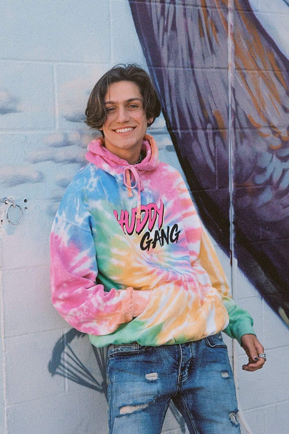 Chase Hudson HUDDYGANG Tie Dye Hoodie thesill2bn