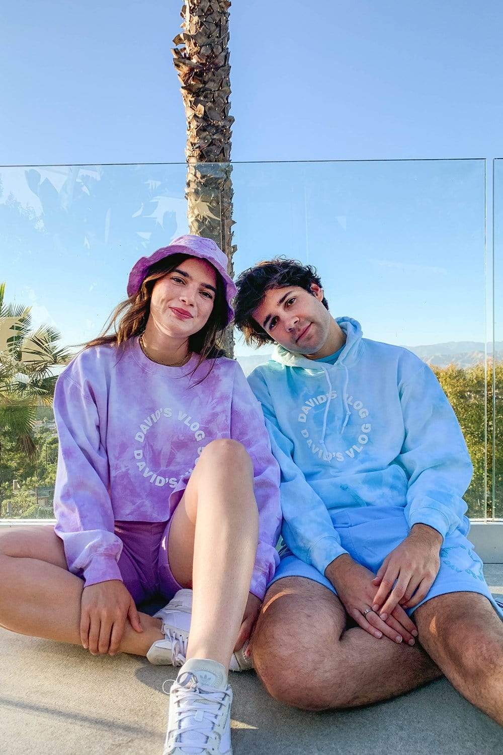 Tie dye 2025 david dobrik hoodie