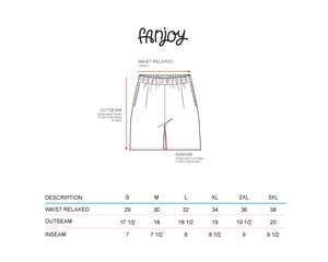 David Dobrik Stone Gray Iridescent Shorts