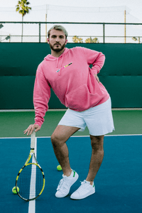 David dobrik pink hoodie hotsell
