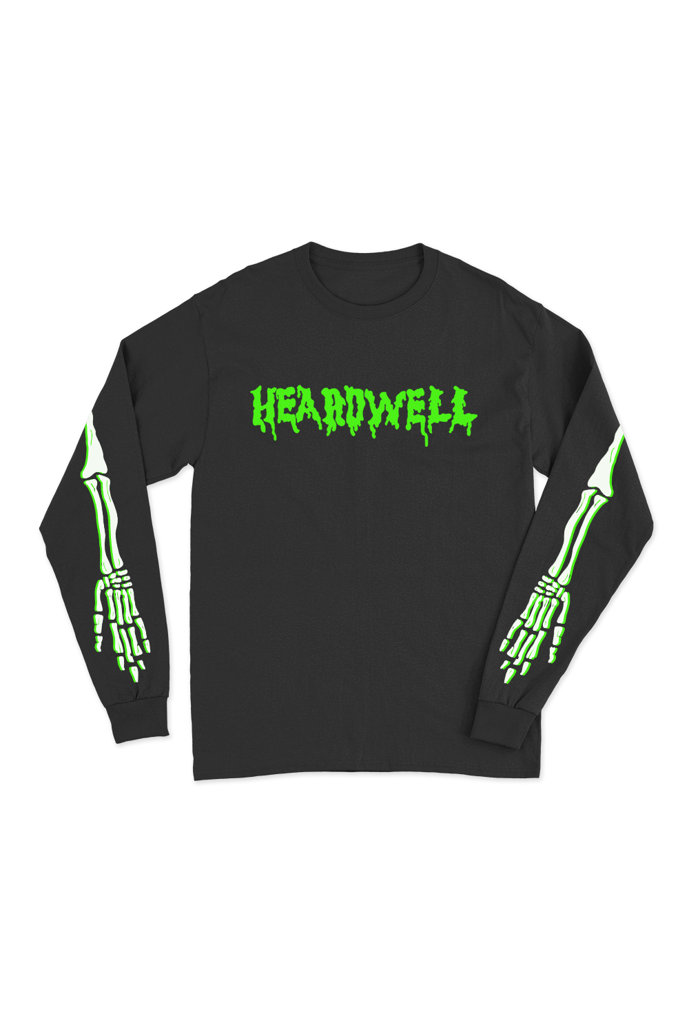 Heard Well Exclusive 'Halloween' Black Long Sleeve Shirt