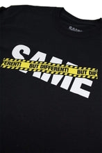 Load image into Gallery viewer, Jordan Beau: Signature Same But Different Black Shirt
