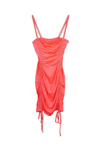 Liane V: Sorbet Ruched Mini Dress