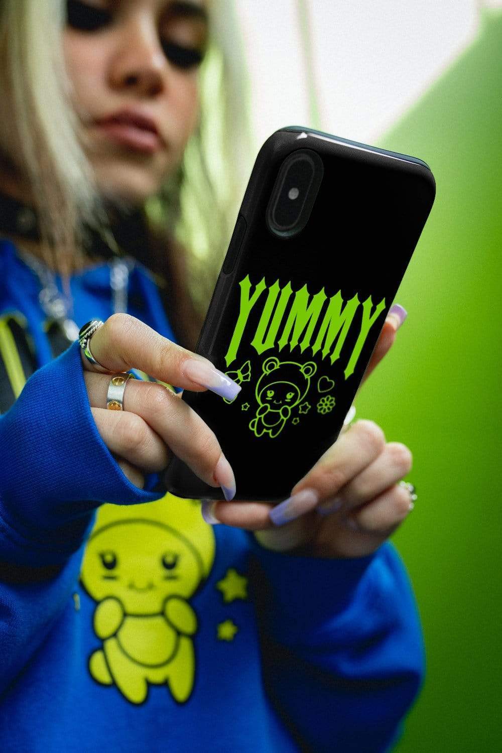 TaraYummy Kawaii Black Phone Case – thesill2bn.com